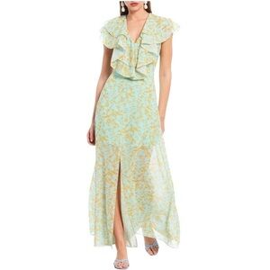 Sachin + Babi Annemarie Ruffle Toile‎ du Jouy Maxi
